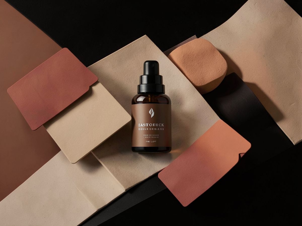 Skincare product shoot in The Loft